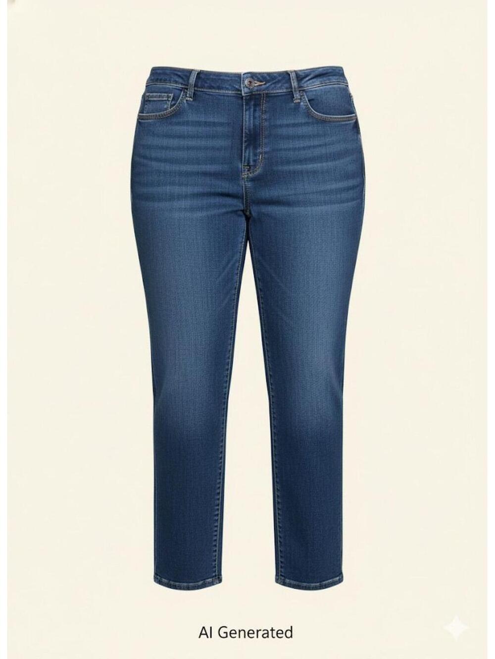315-Simply Vera Wang Mid Rise Skinny Jeans size 24 NWOT